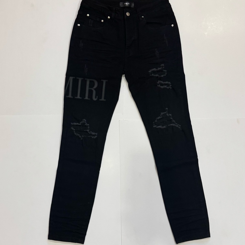 Black Amiri Jeans Size 30